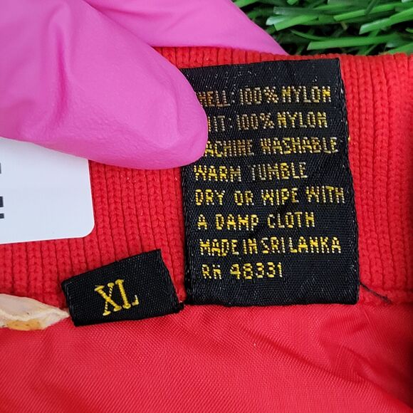 Vintage 90s Matco-Tools Jacket L/XL 21x25 Red - Picture 9 of 12